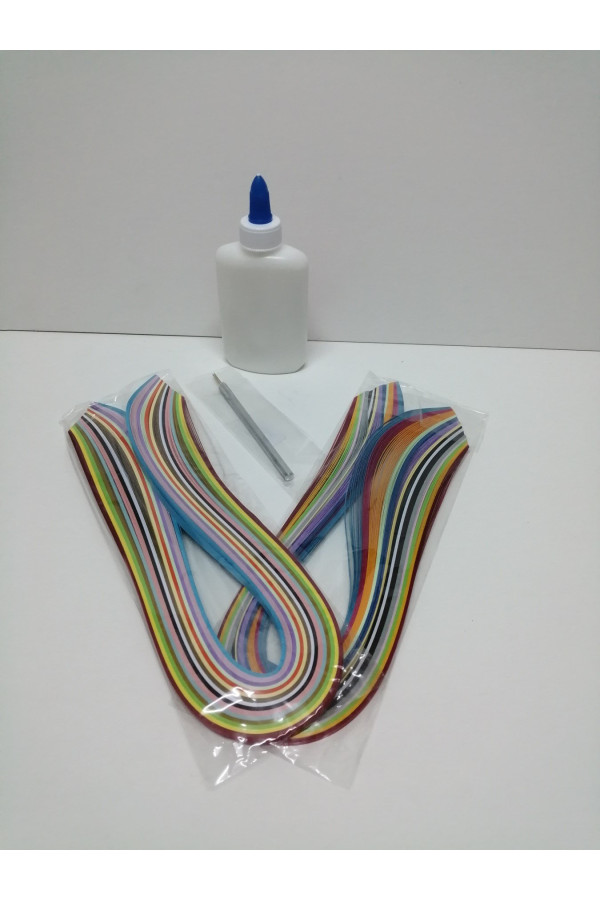 Quilling Seti Mini Profesyonel Quilling Seti (Metal Kıvırma Aparatı ile Birlikte)