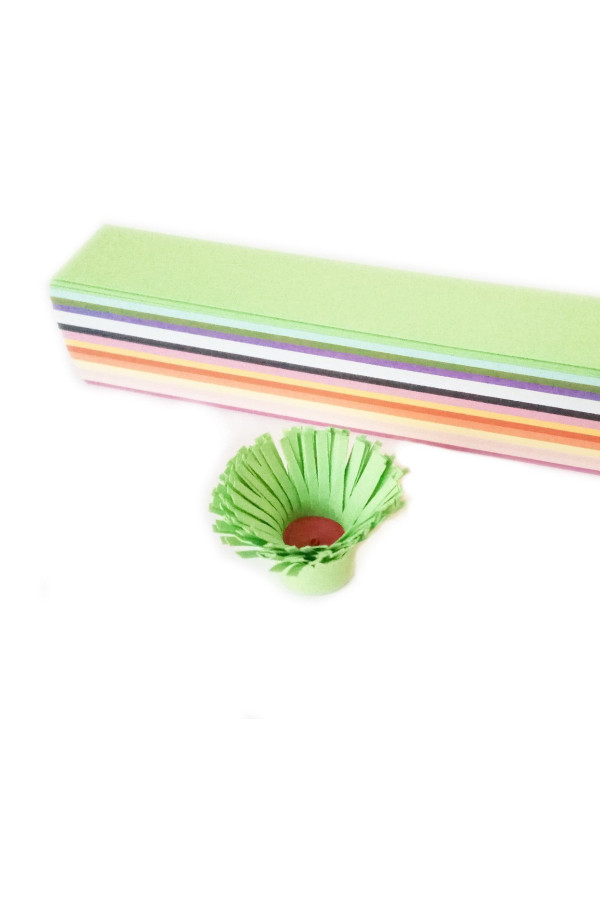 2cm X 25 cm 15 Renkli 150 Adetli Karışık Quilling Kağıdı