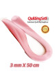 3mm Pembe Renk Quilling Kağıdı - 100lü
