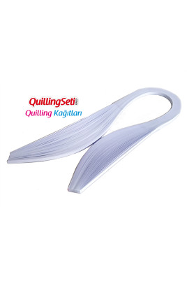 Quilling Kağıdı - Beyaz Renk 100'lü