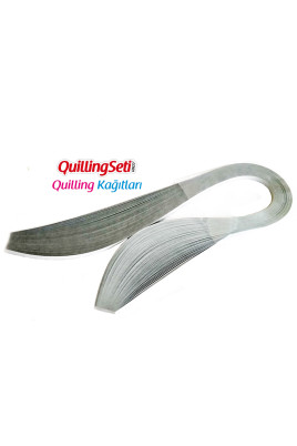 Quilling Kağıdı - Gri Renk 100'lü