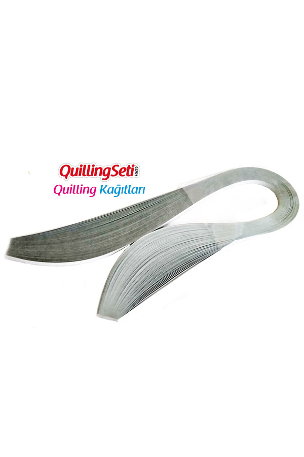 Quilling Kağıdı - Gri Renk 100lü