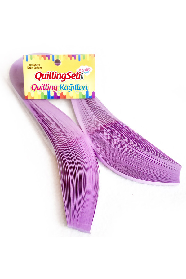 Quilling Kağıdı - Lila Renk 100lü