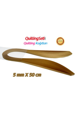 Quilling Kağıdı - Muz Sarısı Renk 5mm 100'lü