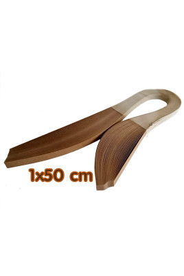 Quilling Kağıdı - Kahverengi Renk 1cm 100'lü