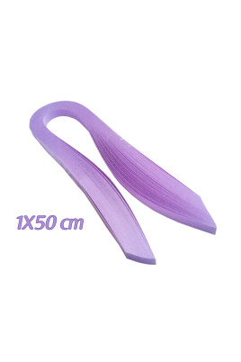 Quilling Kağıdı - Lila Renk 1cm 100'lü