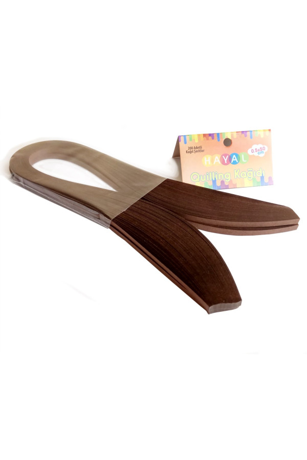Quilling Kağıdı - Kahverengi 200lü