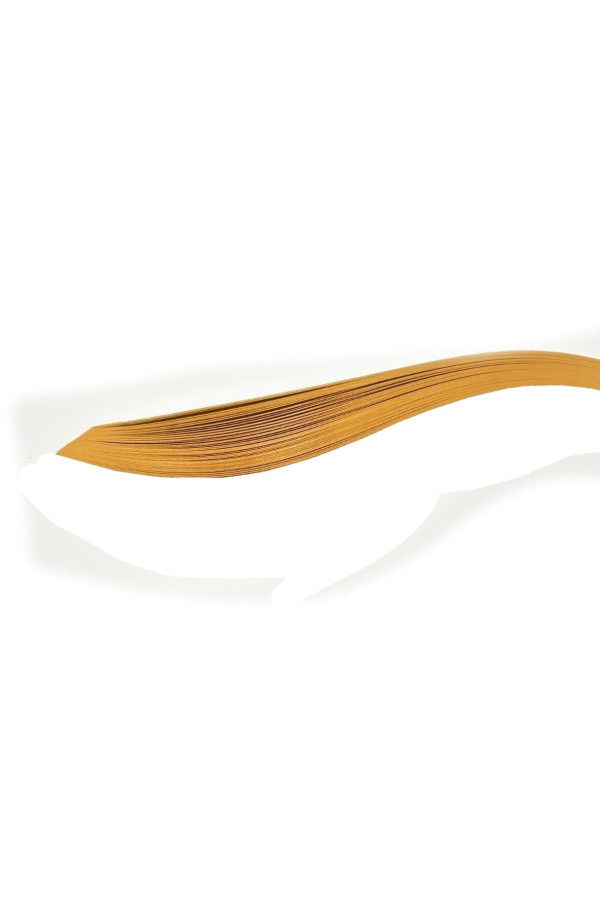 5 mm Altın Sarı Rengi Sedefli Quilling Kağıdı